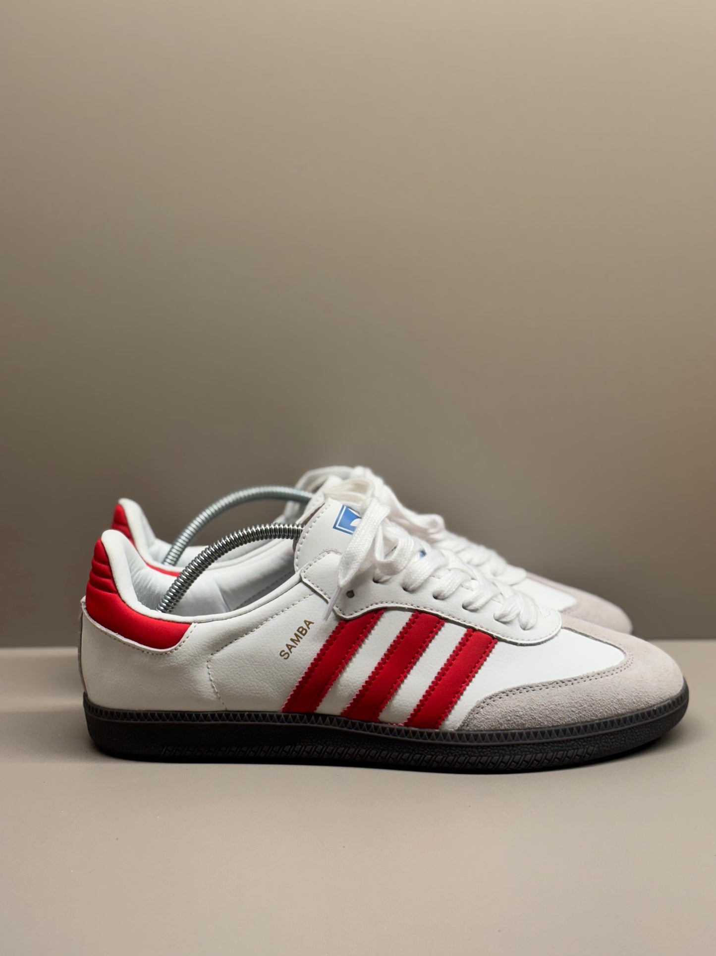 Adidas Samba white red