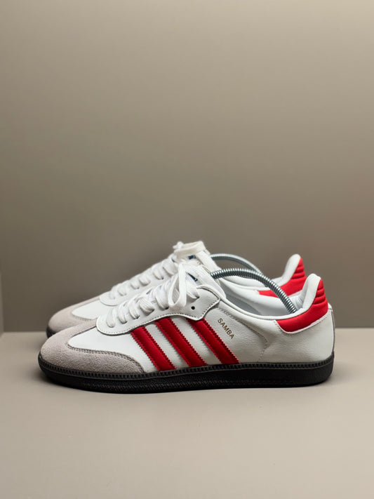Adidas Samba white red